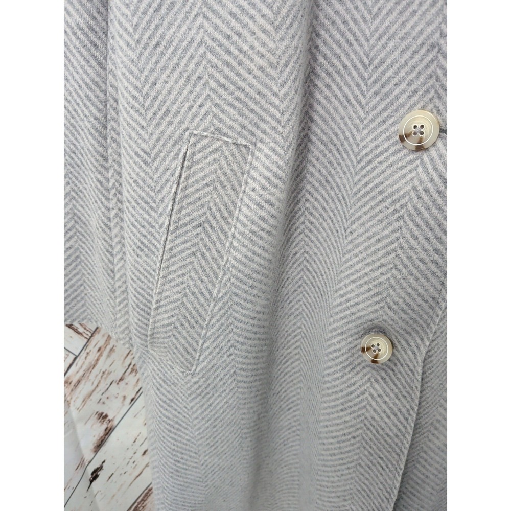 Anthropologie Maeve Chevron-Knit Car Coat - Picture 4 of 8